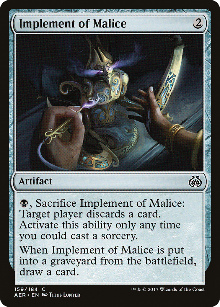 Implement of Malice [Aether Revolt]-1