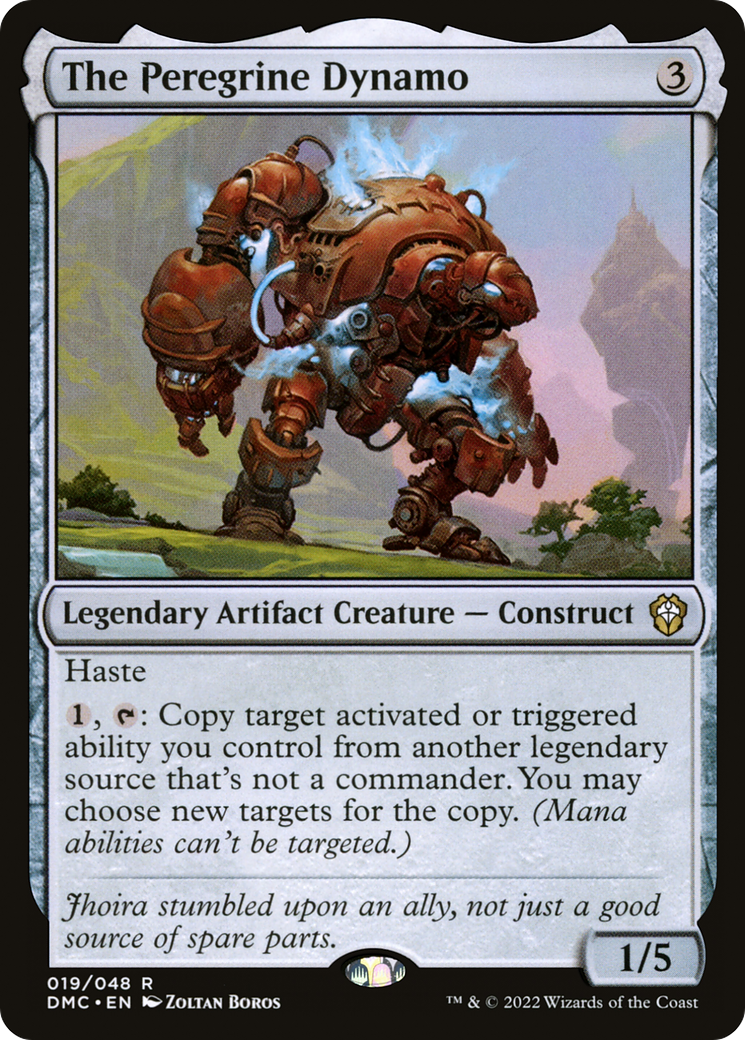 The Peregrine Dynamo [Dominaria United Commander]-1