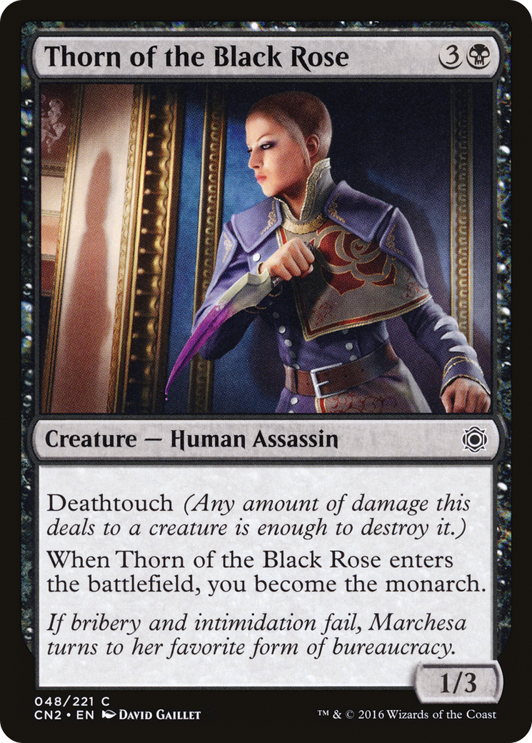 Thorn of the Black Rose [Conspiracy: Take the Crown]-1