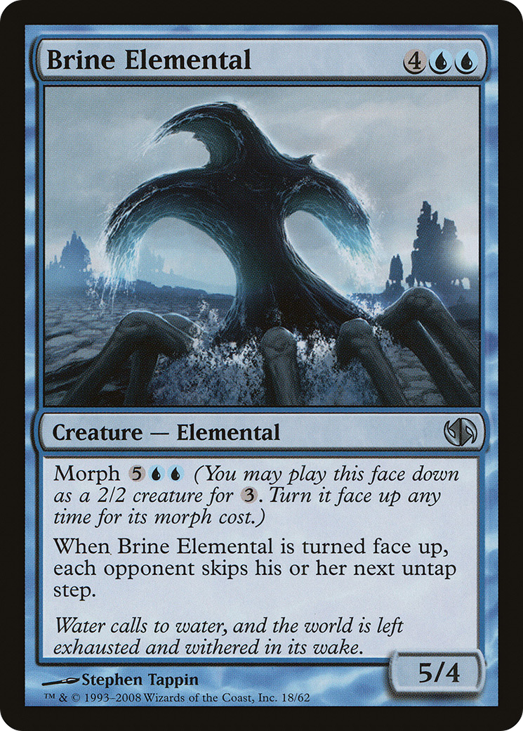 Brine Elemental [Duel Decks: Jace vs. Chandra]-1
