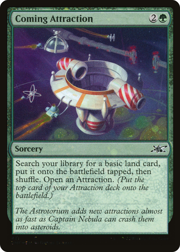 Coming Attraction (Galaxy Foil) [Unfinity]-1
