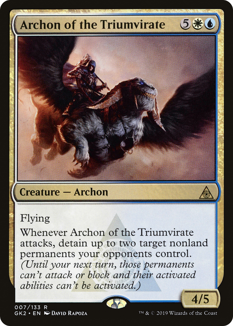 Archon of the Triumvirate [Ravnica Allegiance Guild Kit]-1