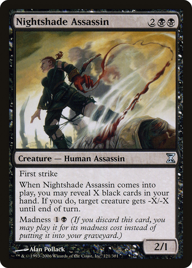 Nightshade Assassin [Time Spiral]-1