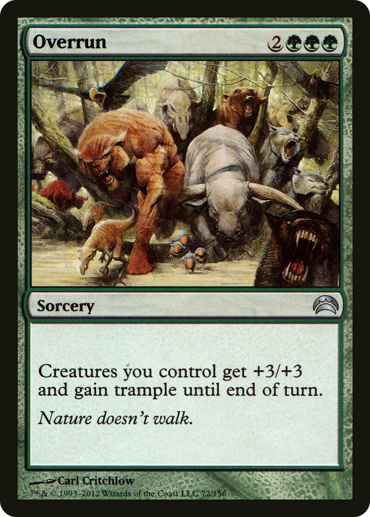 Overrun (PC2-072) - Planechase 2012 Foil-1