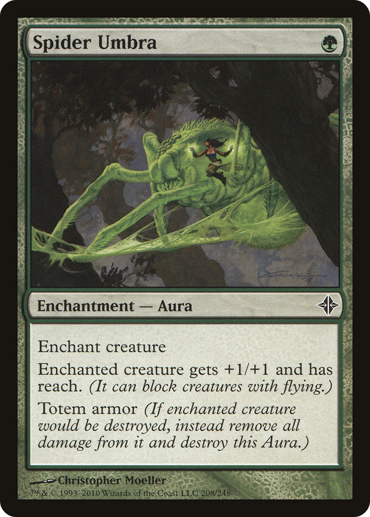 Spider Umbra [Rise of the Eldrazi]-1