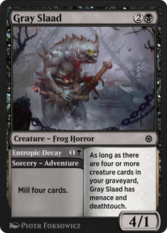 Gray Slaad // Entropic Decay (HBG-156) - Alchemy Horizons: Baldur's Gate-1