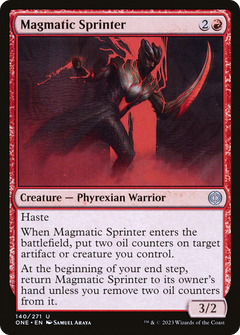 Magmatic Sprinter [Phyrexia: All Will Be One]-1