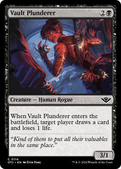 Vault Plunderer (OTJ-114) - Outlaws of Thunder Junction Foil-1