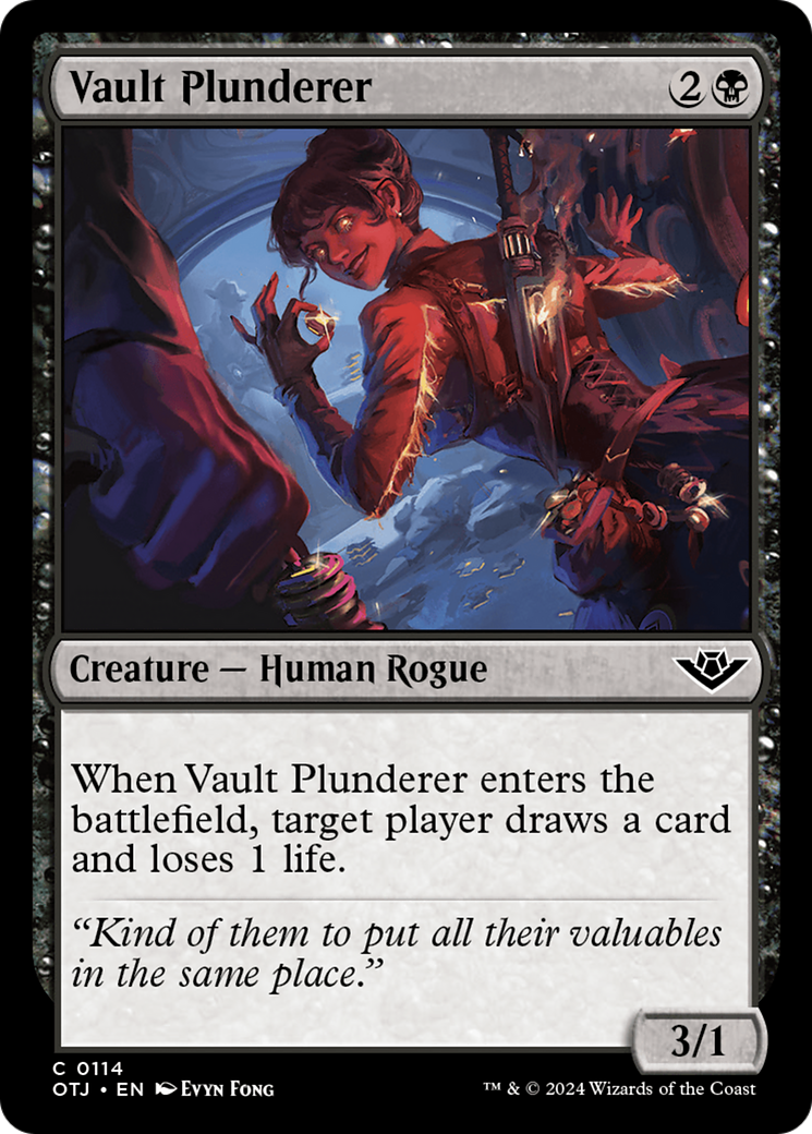 Vault Plunderer (OTJ-114) - Outlaws of Thunder Junction Foil-1