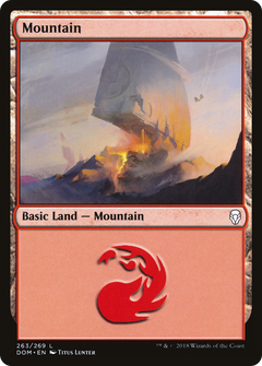 Mountain (263) [Dominaria]-1