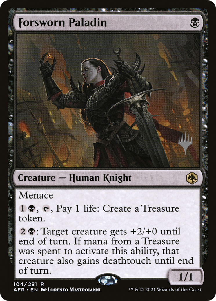 Forsworn Paladin (Promo Pack) [Dungeons & Dragons: Adventures in the Forgotten Realms Promos]-1
