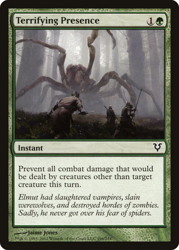 Terrifying Presence [Avacyn Restored]-1