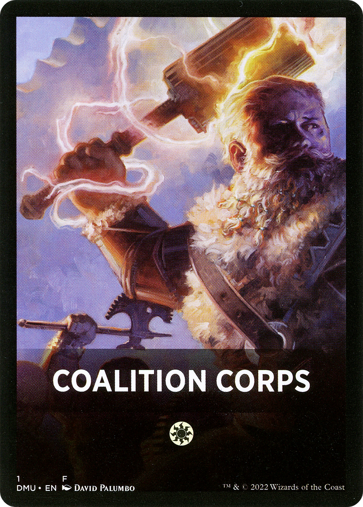 Coalition Corps (FDMU-001) - Dominaria United Jumpstart Front Cards Foil-1