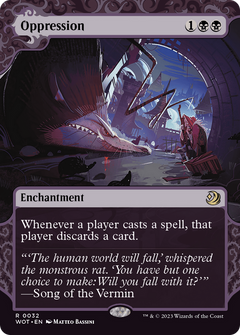Oppression [Wilds of Eldraine: Enchanting Tales]-1