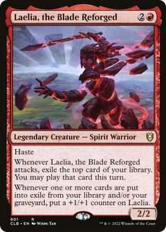 Laelia, the Blade Reforged [Commander Legends: Battle for Baldur's Gate]-1