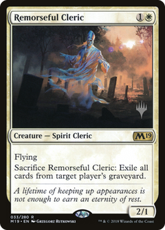Remorseful Cleric (Promo Pack) [Core Set 2019 Promos]-1