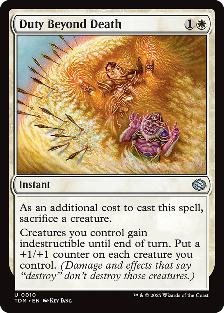 Duty Beyond Death [Tarkir: Dragonstorm]-1