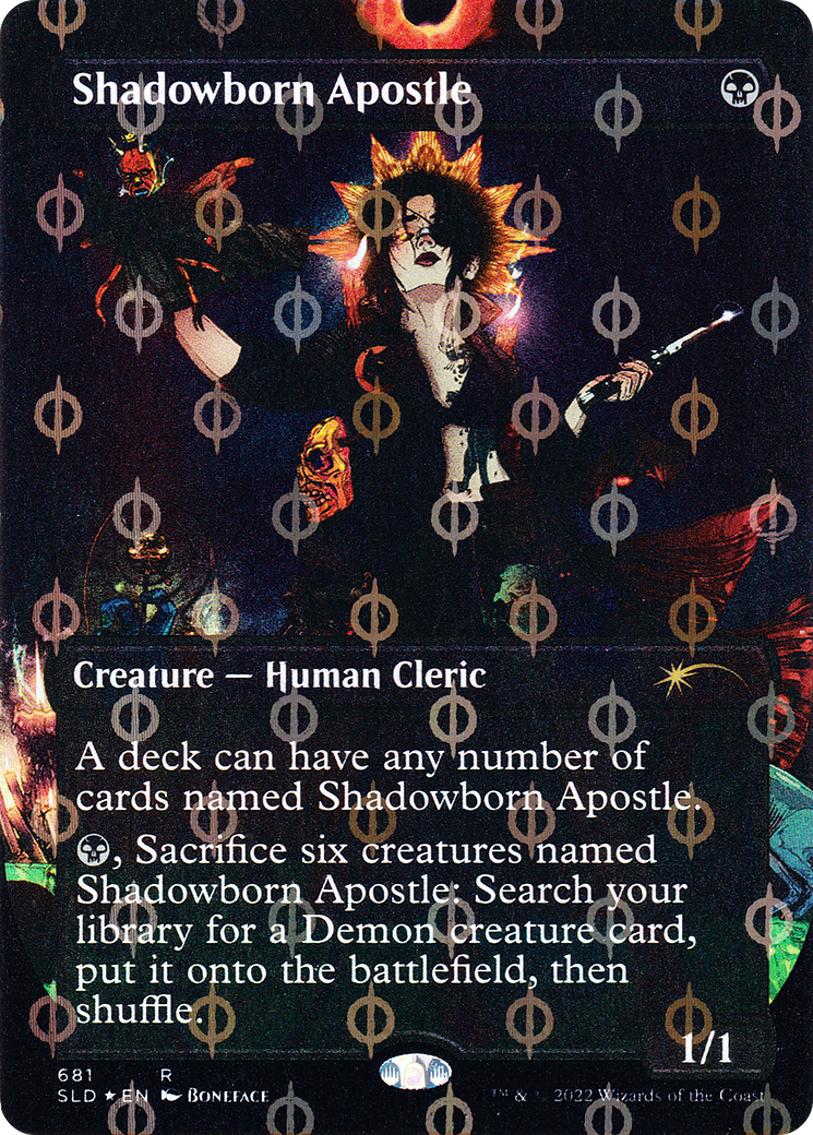 Shadowborn Apostle (681) (Step-and-Compleat Foil) [Secret Lair Drop Promos]-1