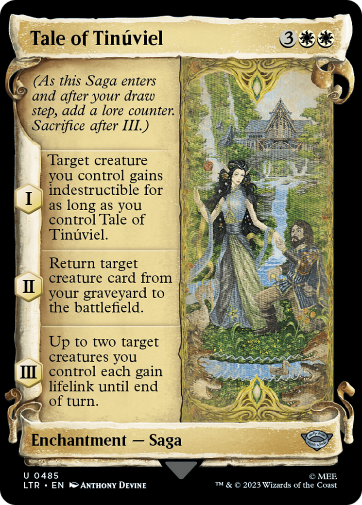 Tale of Tinuviel [The Lord of the Rings: Tales of Middle-Earth Showcase Scrolls]-1