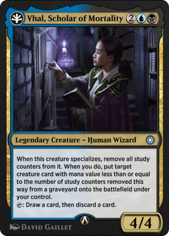 Vhal, Scholar of Mortality (HBG-08B) - Alchemy Horizons: Baldur's Gate-1