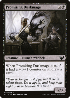 Promising Duskmage [Strixhaven: School of Mages]-1