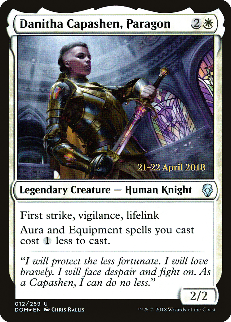 Danitha Capashen, Paragon [Dominaria Prerelease Promos]-1
