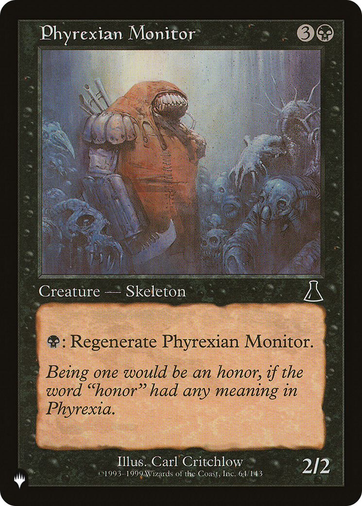 Phyrexian Monitor [The List]-1
