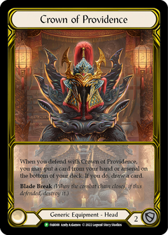 Crown of Providence (Golden) [FAB088] (Promo)  Cold Foil-1