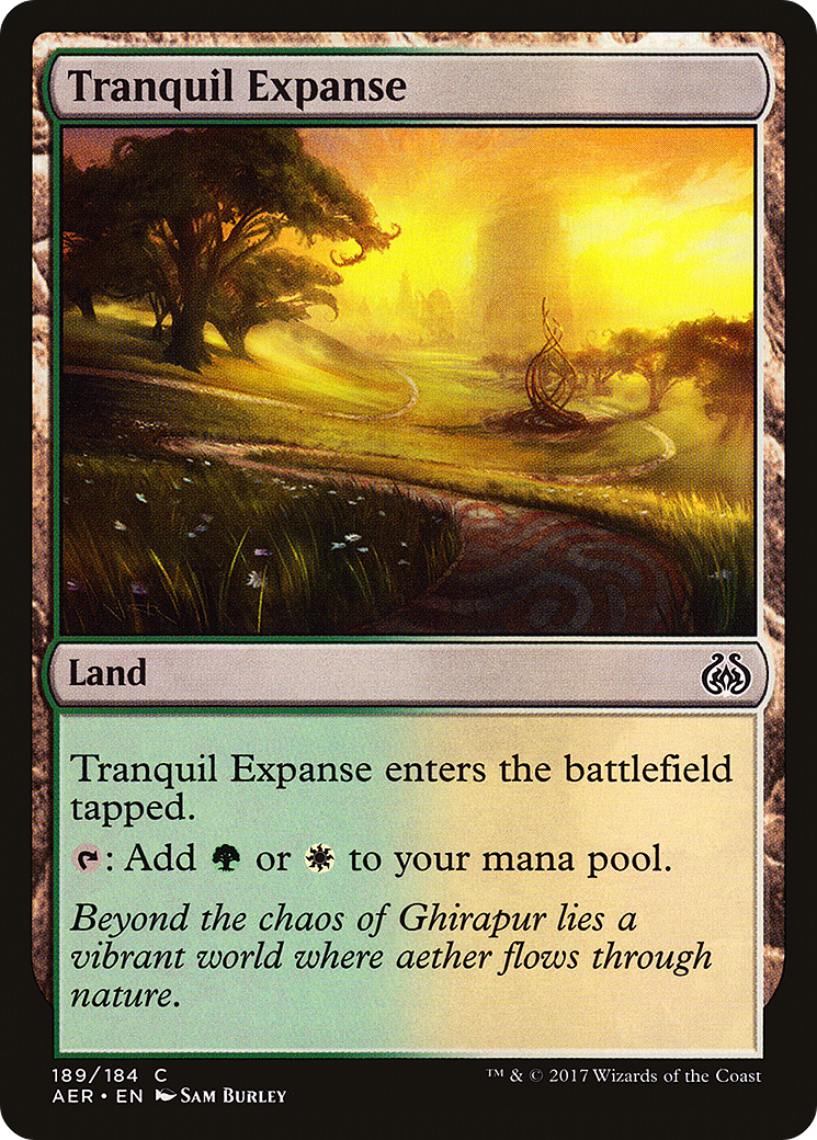 Tranquil Expanse (AER-189) - Aether Revolt Foil-1
