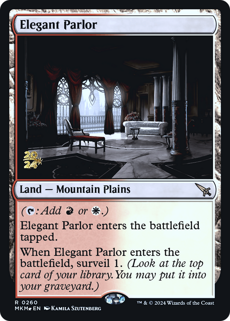 Elegant Parlor [Murders at Karlov Manor Prerelease Promos]-1