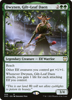 Dwynen, Gilt-Leaf Daen [Kaldheim Commander]-1
