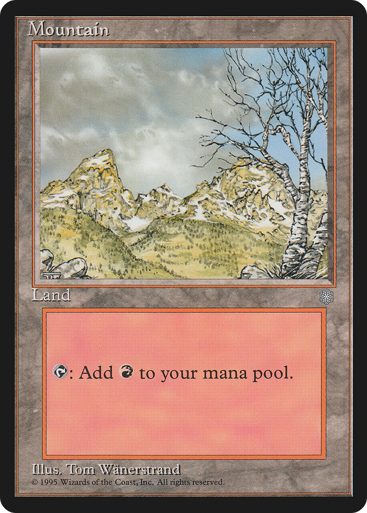 Mountain (Signature on Left) [Ice Age]-1