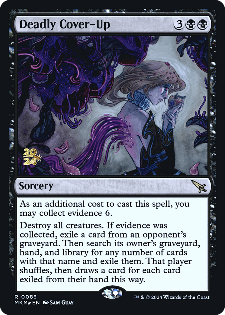 Deadly Cover-Up [Murders at Karlov Manor Prerelease Promos]-1