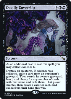 Deadly Cover-Up [Murders at Karlov Manor Prerelease Promos]-1