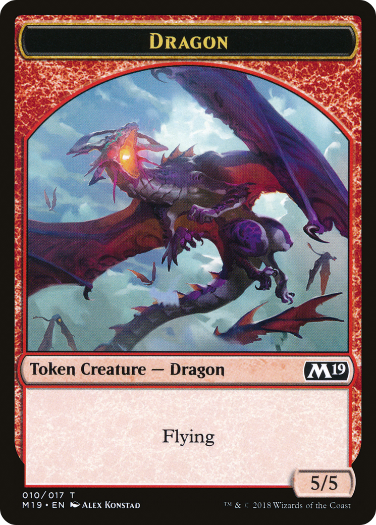 Dragon Token (010/017) [Core Set 2019 Tokens]-1