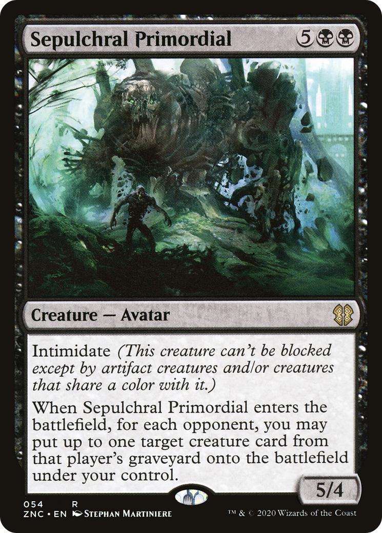 Sepulchral Primordial [Zendikar Rising Commander]-1