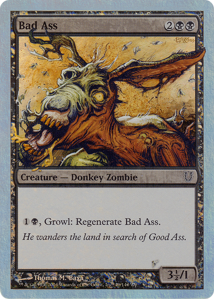 Bad Ass (Alternate Foil) [Unhinged]-1