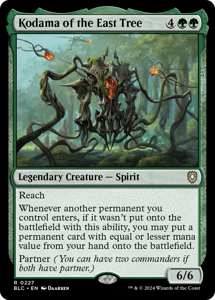 Kodama of the East Tree [Bloomburrow Commander]-1