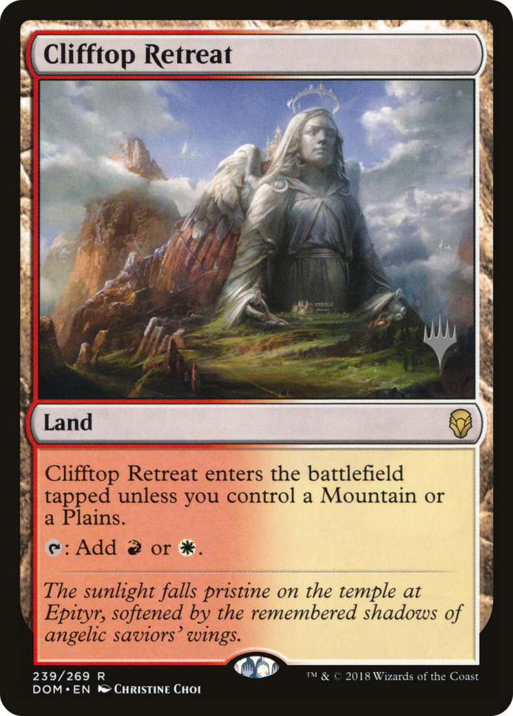 Clifftop Retreat (Promo Pack) [Dominaria Promos]-1