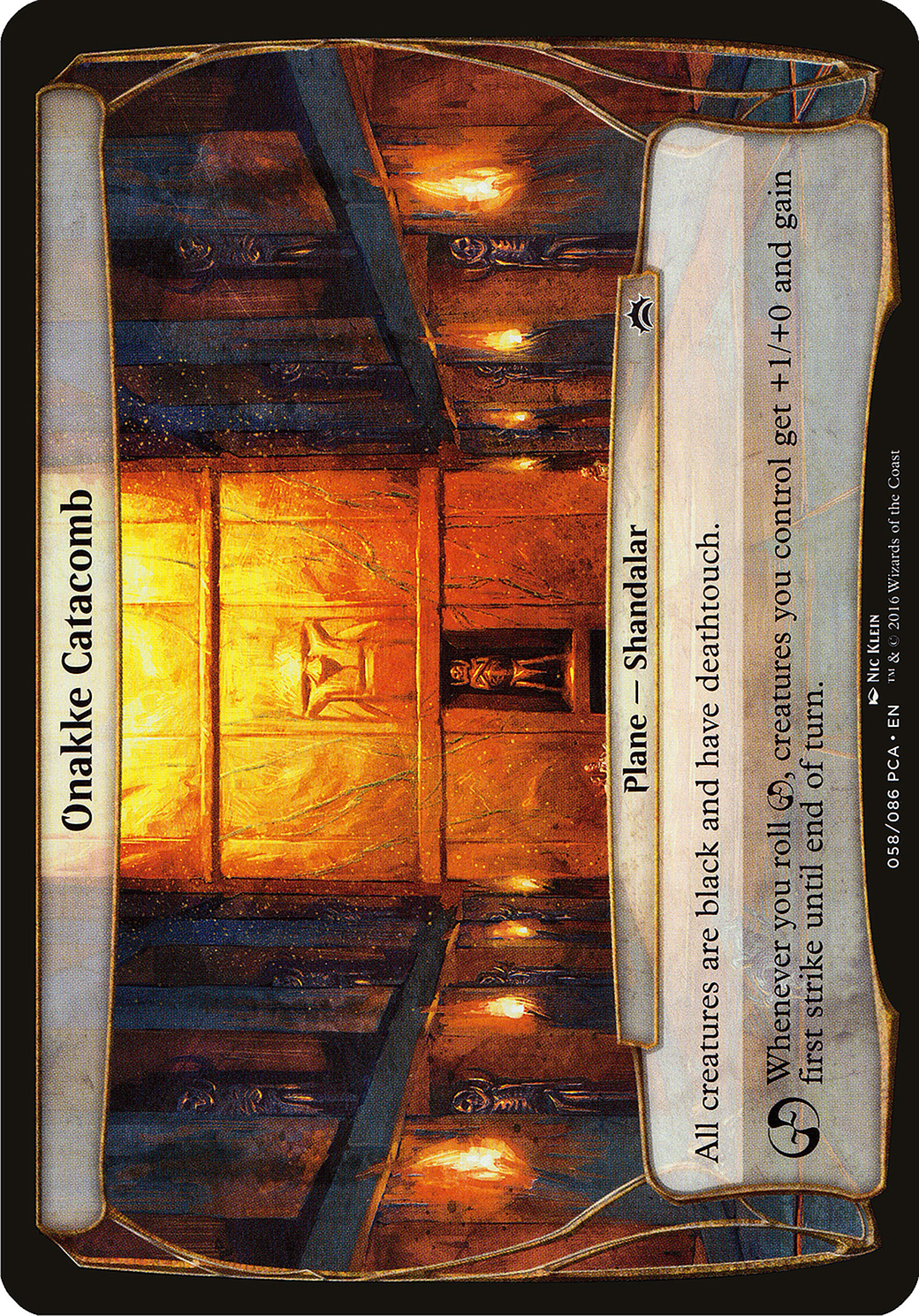Onakke Catacomb (Planes) [Planechase Anthology Planes]-1