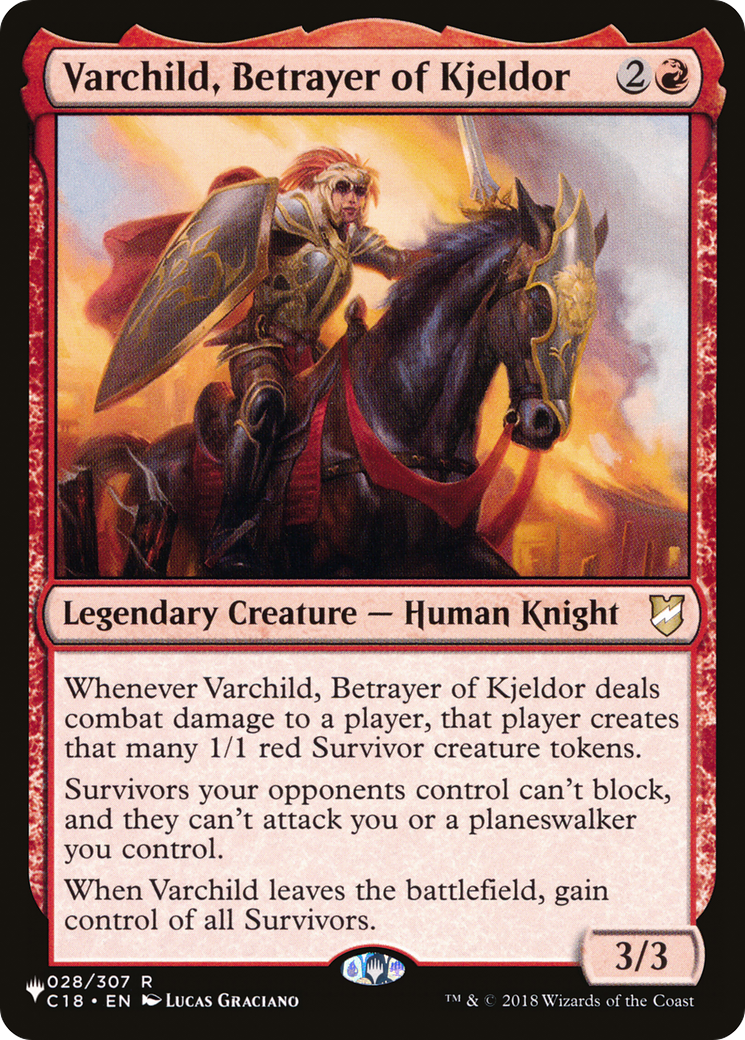 Varchild, Betrayer of Kjeldor [The List]-1