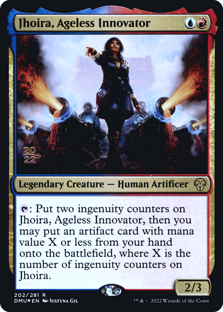 Jhoira, Ageless Innovator [Dominaria United Prerelease Promos]-1