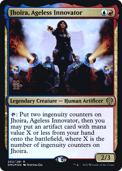 Jhoira, Ageless Innovator [Dominaria United Prerelease Promos]-1