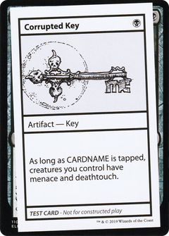 Corrupted Key (2021 Edition) [Mystery Booster Playtest Cards]-1