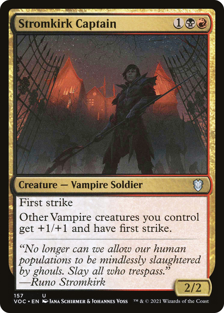 Stromkirk Captain [Innistrad: Crimson Vow Commander]-1