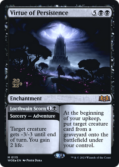 Virtue of Persistence (PRE-115) - Wilds of Eldraine Promos Foil-1