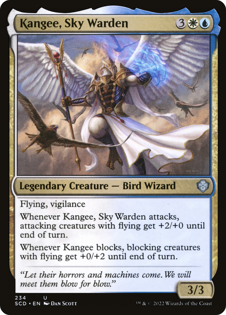 Kangee, Sky Warden [Starter Commander Decks]-1