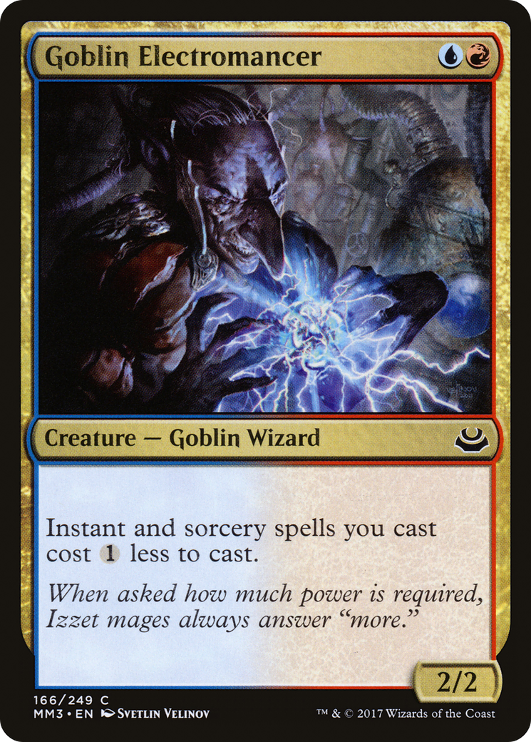 Goblin Electromancer [Modern Masters 2017]-1
