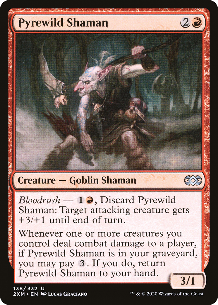 Pyrewild Shaman [Double Masters]-1