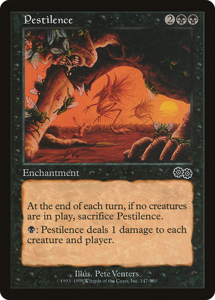 Pestilence [Urza's Saga]-1
